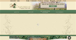 Desktop Screenshot of californiasorganicharvest.com