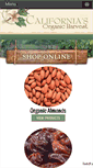 Mobile Screenshot of californiasorganicharvest.com